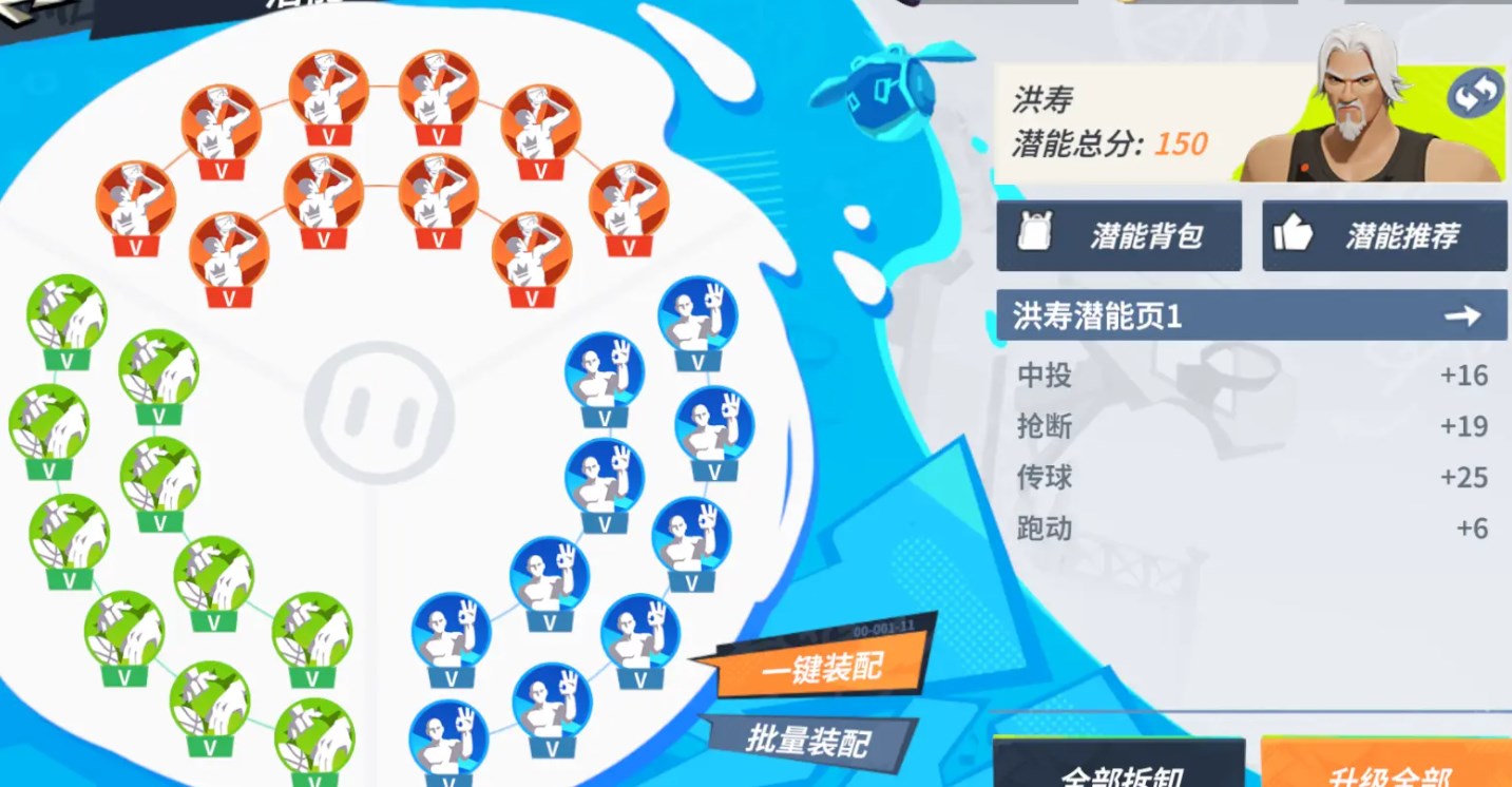 全明星街球派对洪寿潜能推荐 全明星街球派对洪寿潜能怎么加