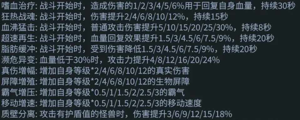 超进化物语2极化技能效果一览 超进化物语2极化技能有哪些