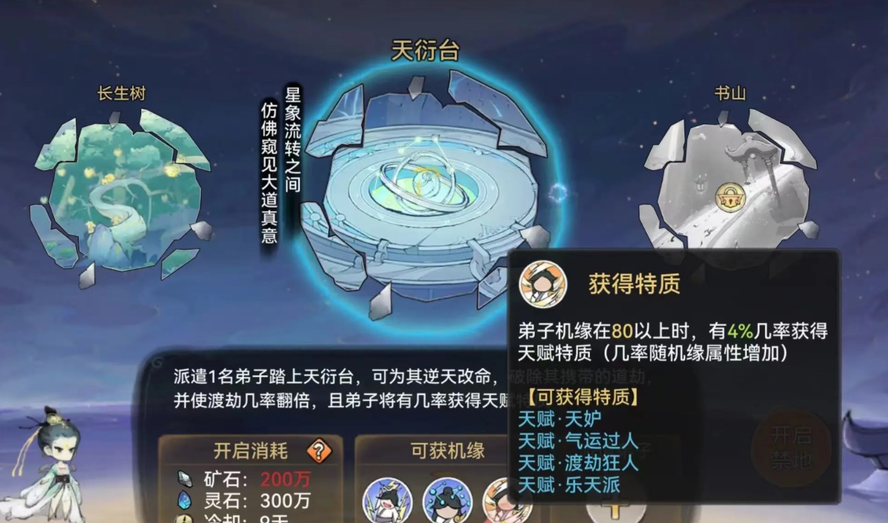 最强祖师弟子机缘介绍 最强祖师弟子机缘分析