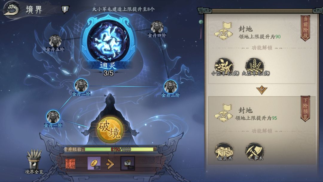 朝歌手游境界修炼系统攻略 朝歌手游怎么突破境界