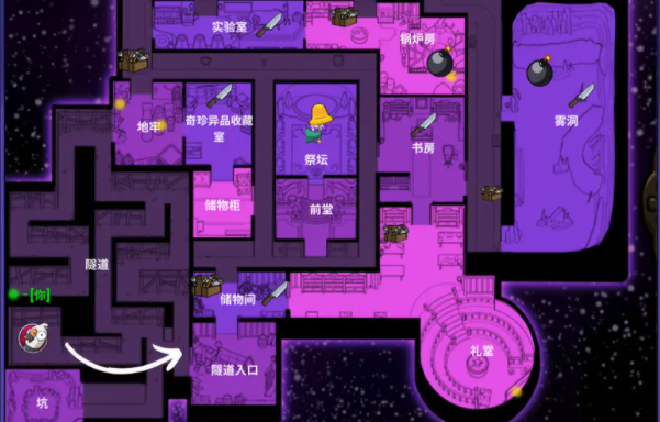 鹅鸭杀手游地下室地图攻略 鹅鸭杀手游地下室地图分析