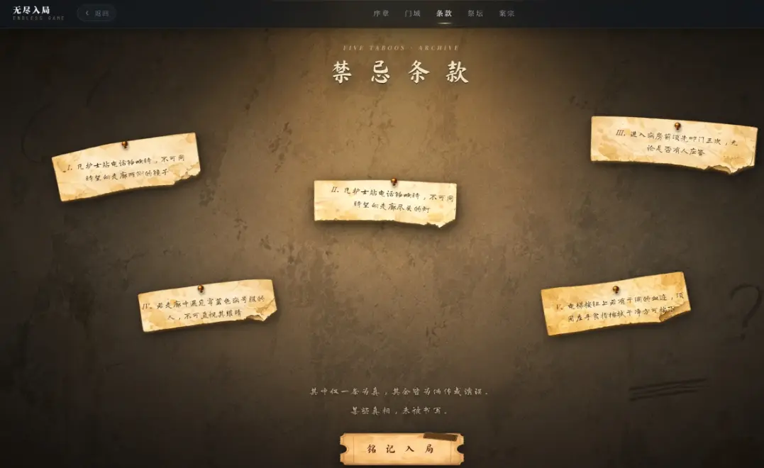 无尽入局图片