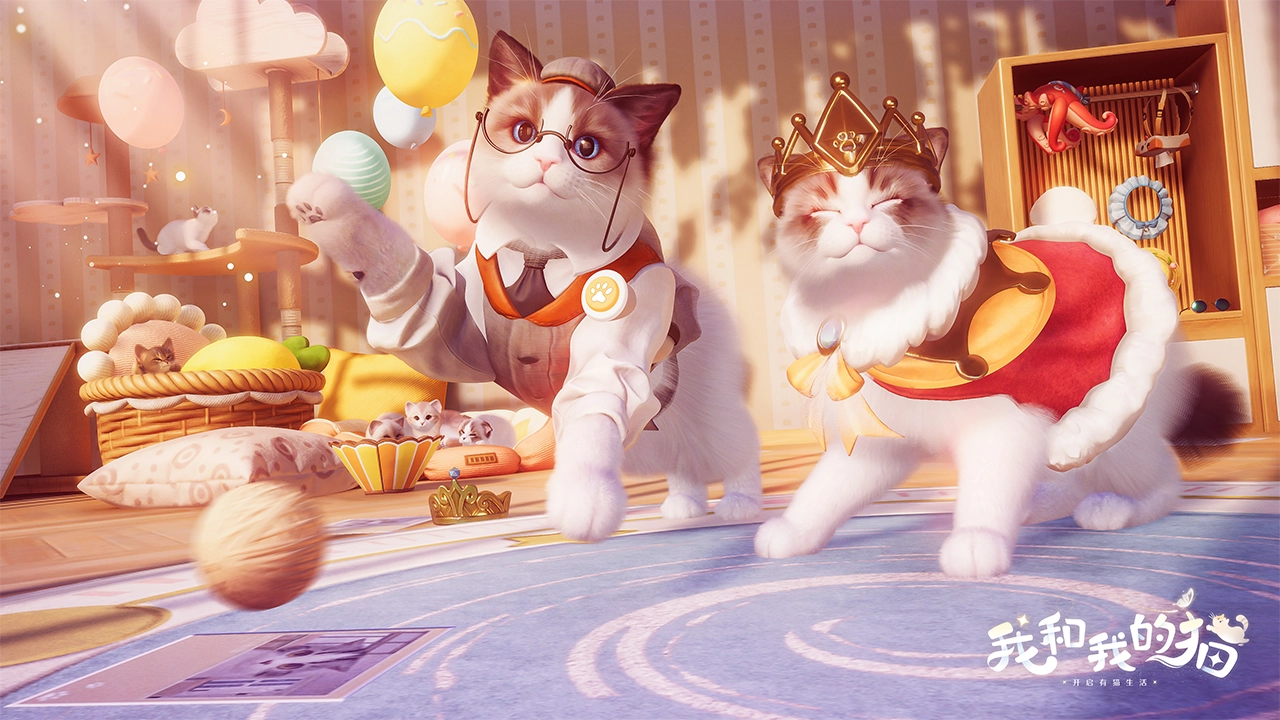 我和我的猫图片