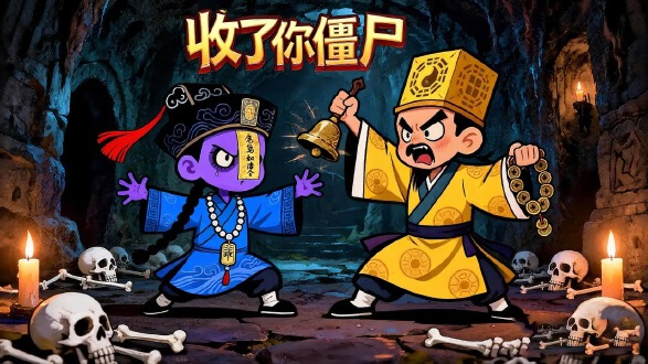 收了你僵尸图片