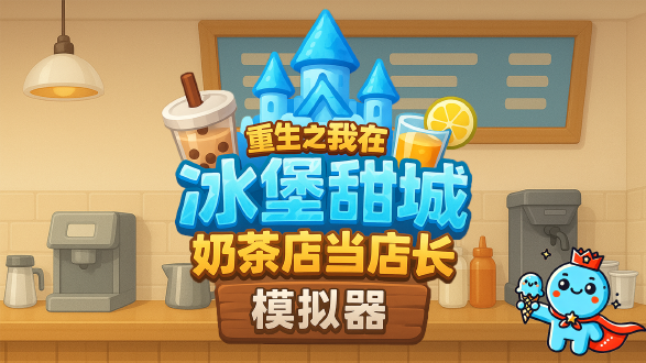 奶茶店模拟器重生之我在冰堡甜城当店长图片