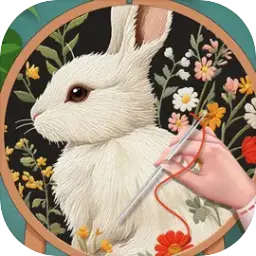 开心十字绣图片