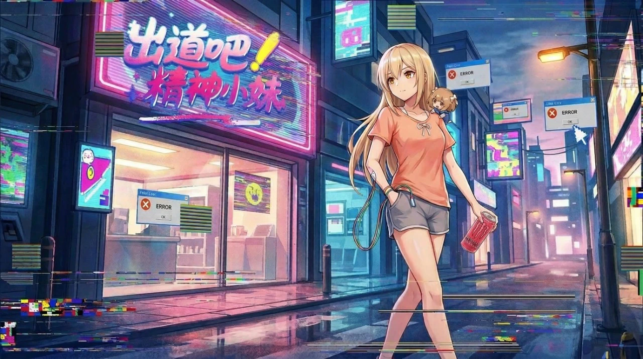 出道吧!精神小妹图片