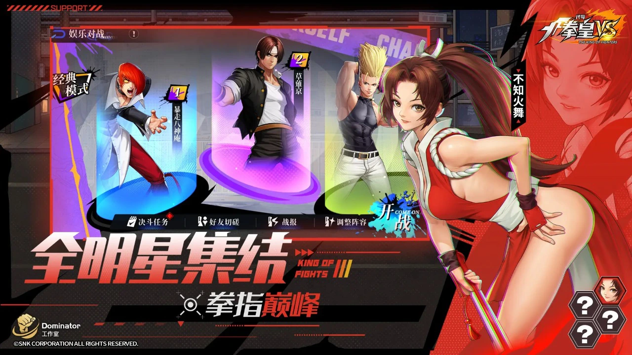 代号：拳皇VS图片