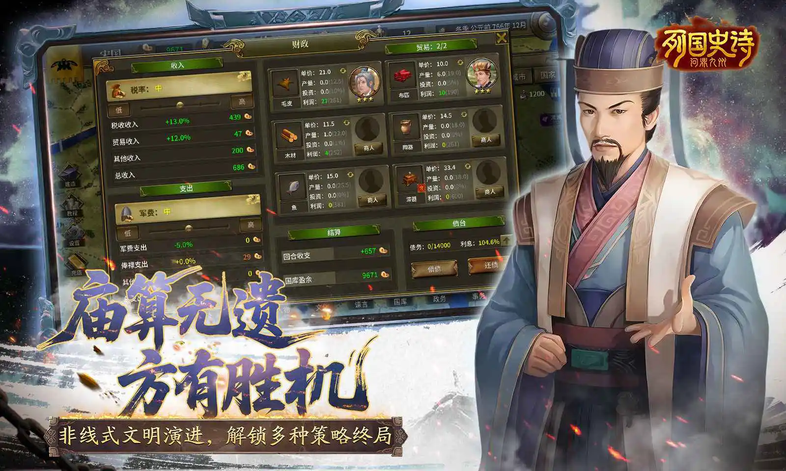 列国史诗:问鼎九州图片