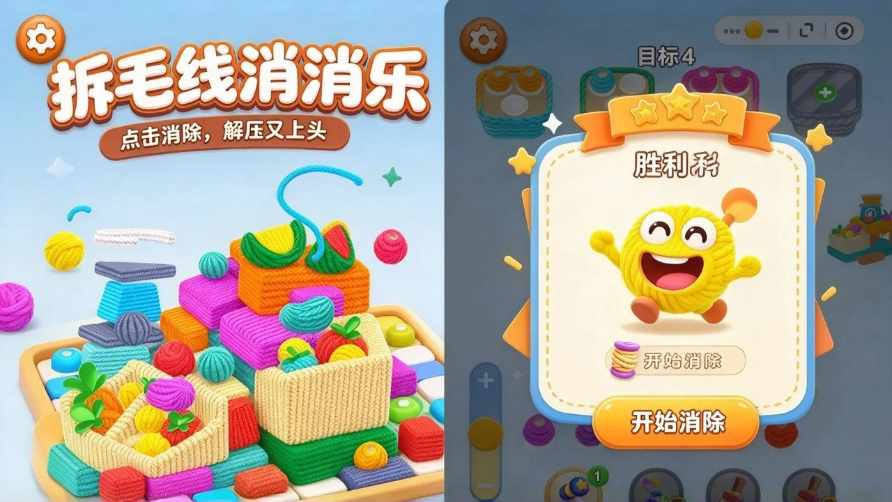 拆毛线消消乐_4