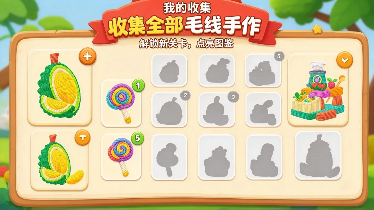 拆毛线解压游戏_6