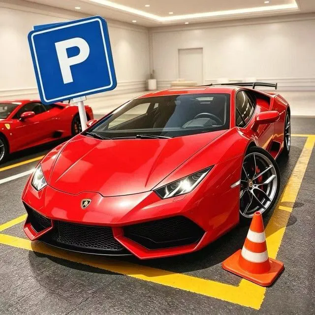 汽车闯关驾驶停车ICON