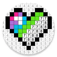 数字涂色欢乐解压坊ICON