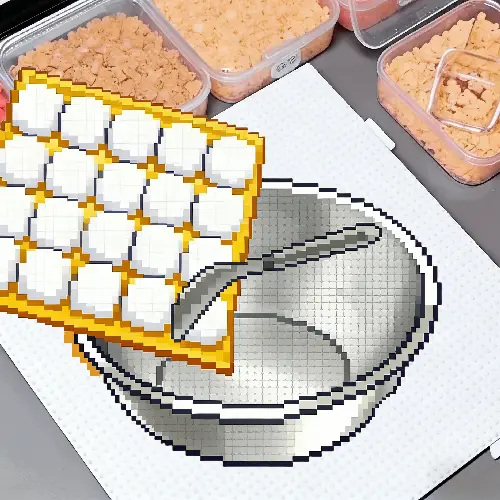 霉豆腐拼豆制作ICON