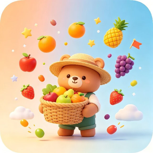 满天掉下果ICON