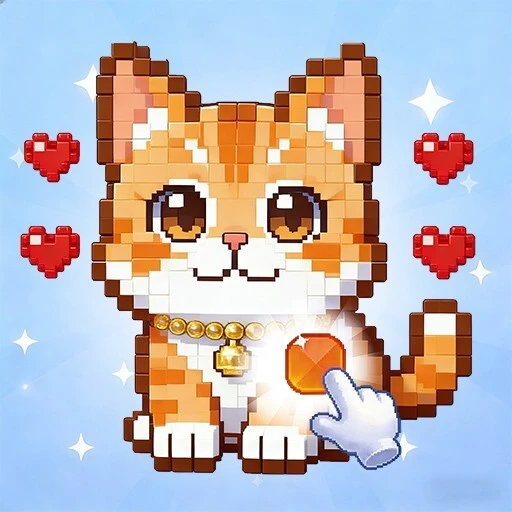 方块猫拼豆ICON