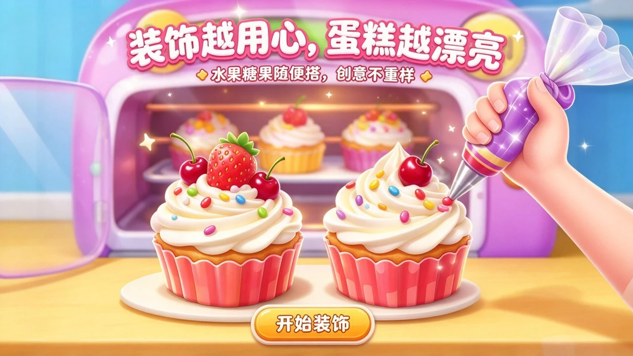 模拟做蛋糕游戏_5