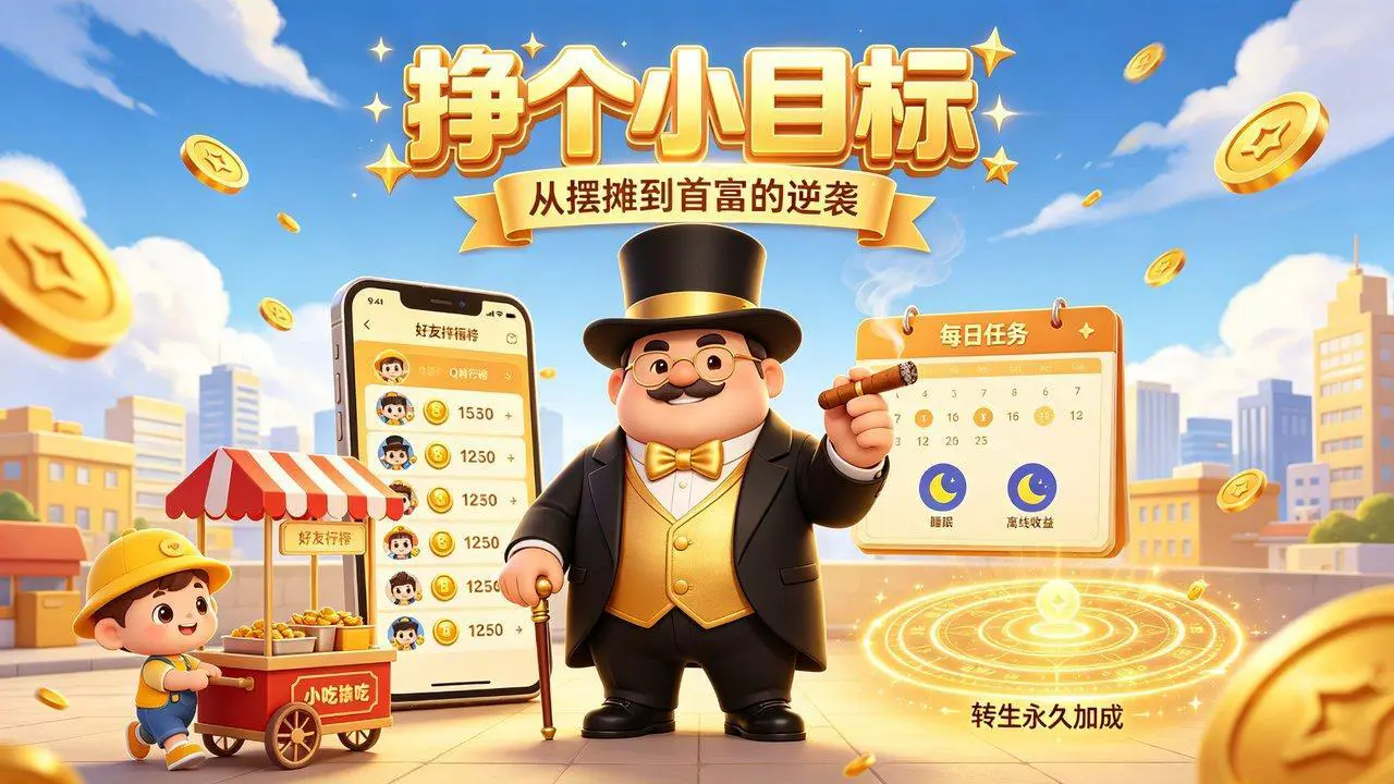 挣个小目标 从摆摊到首富的逆袭_6
