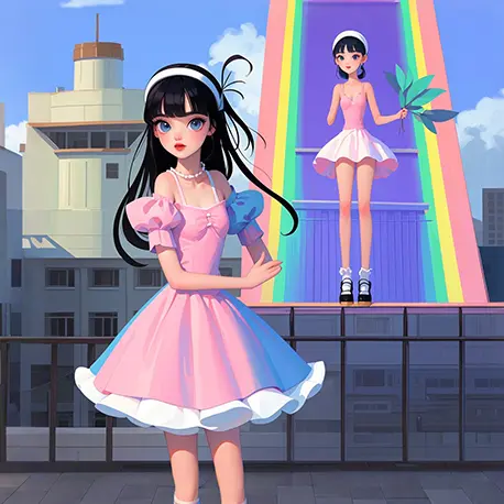 少女换装校园模拟小游戏ICON