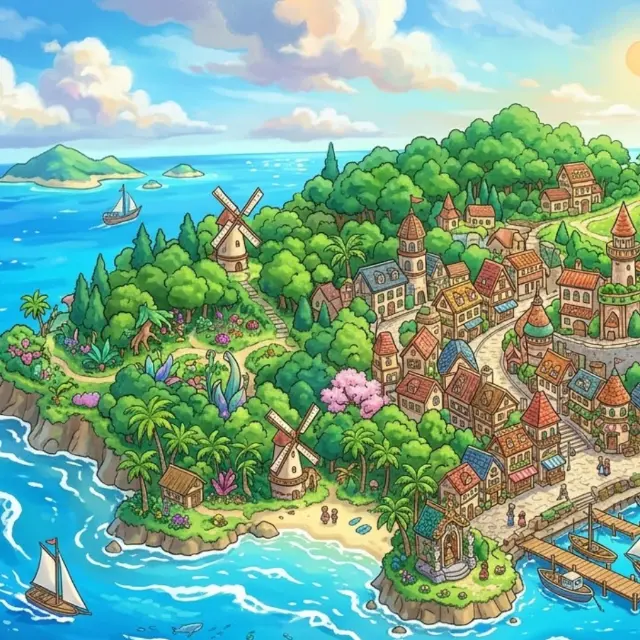 浮岛拾光ICON