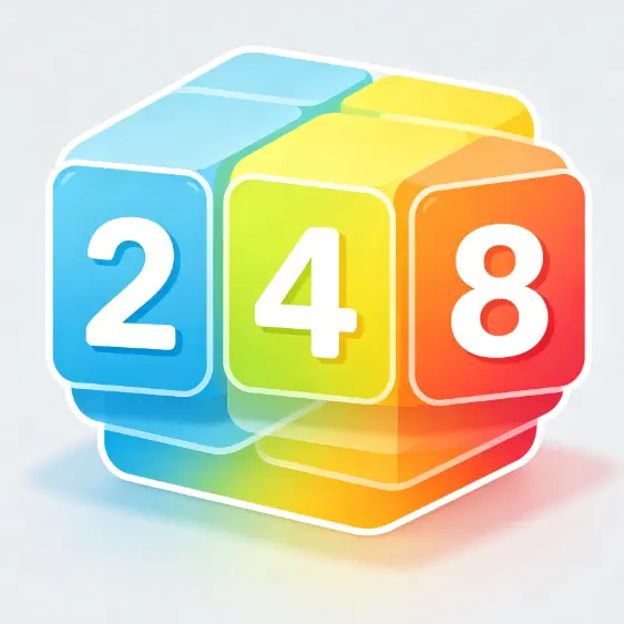 248数字方块合成ICON