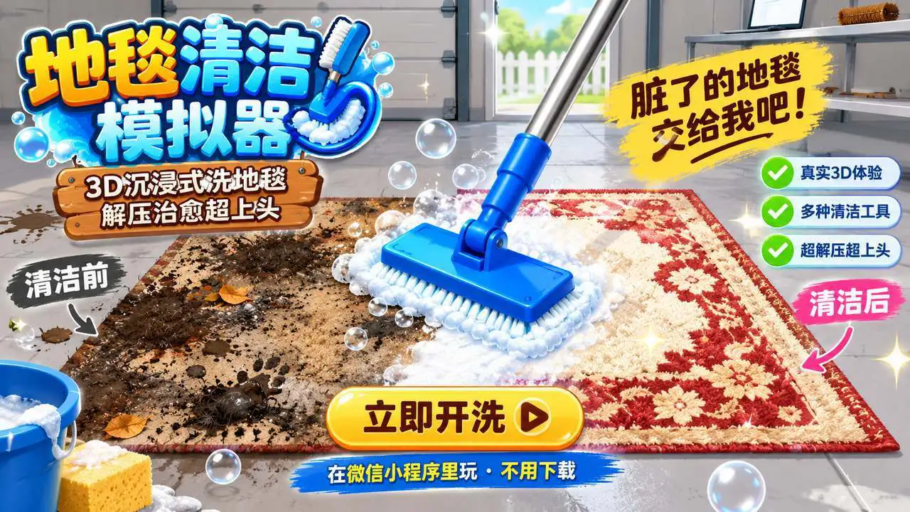 地毯清洁模拟器_5