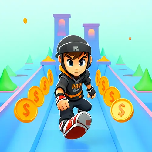 跑酷双人竞速小游戏ICON