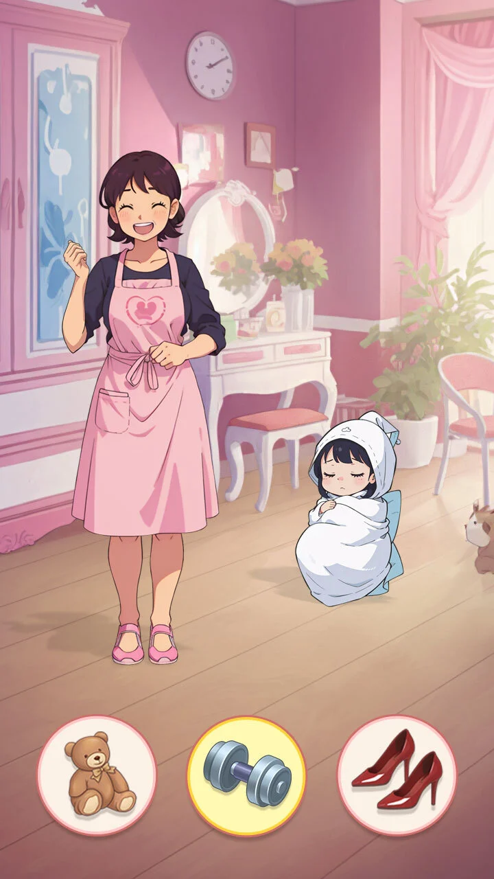 养女儿装扮_4