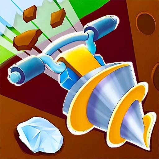 挖穿100层地球ICON