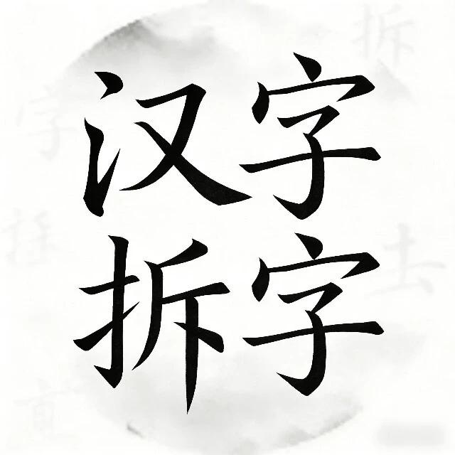 汉字拆字正版ICON