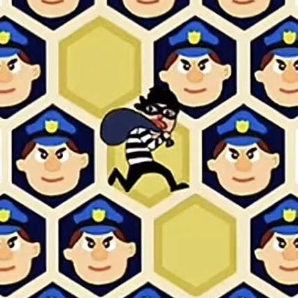 警察抓小偷包围ICON