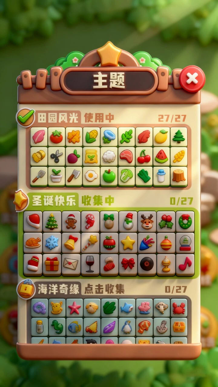 水果连了个连_3