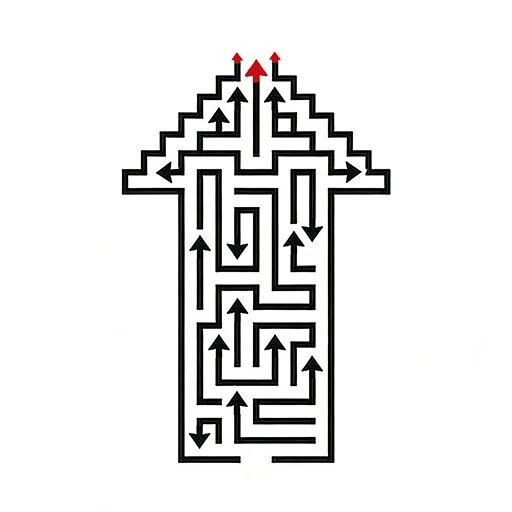 箭头拐弯ICON