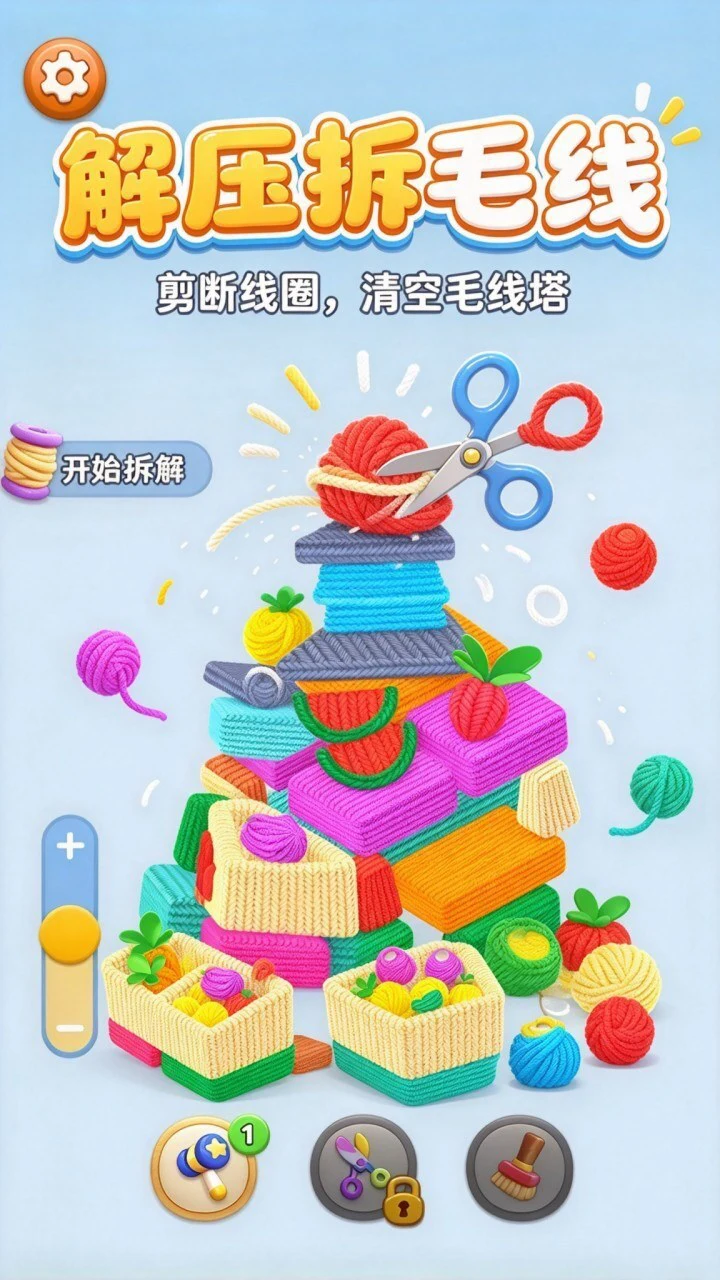 解压拆毛线_1