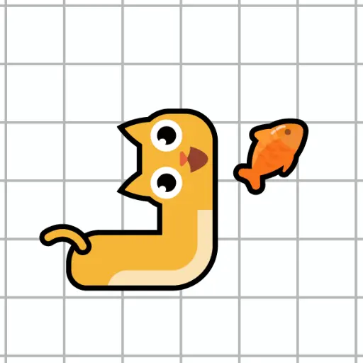 喵喵冲向小鱼干ICON