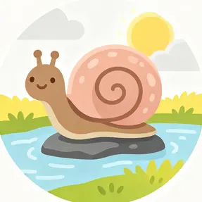 蜗牛过河挑战游戏ICON