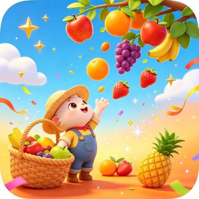 满天摘水果ICON