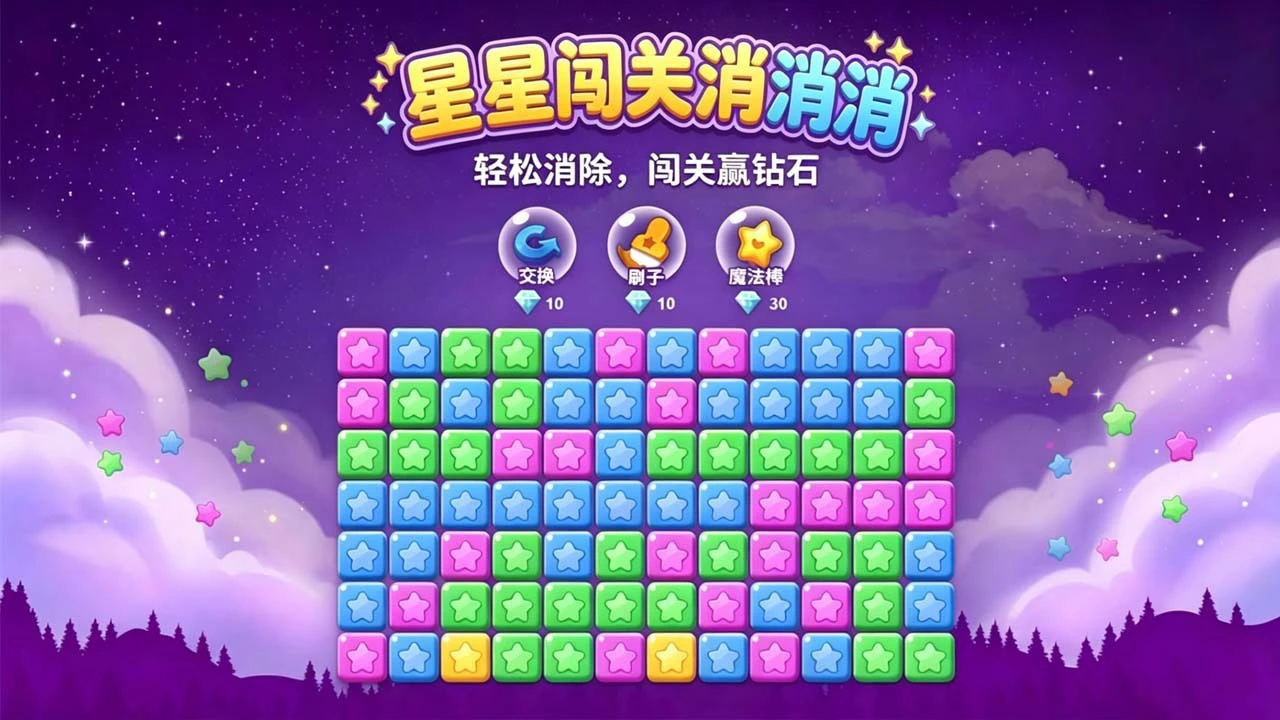 星星闯关消消消_4