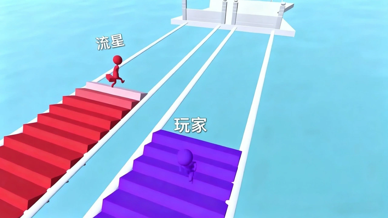 搬砖搭桥跑酷小游戏_3