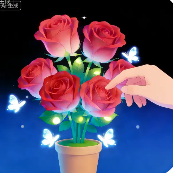 消除花朵插花游戏ICON