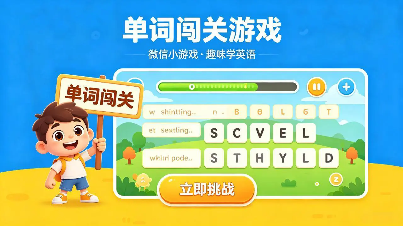单词闯关游戏_4