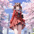 樱花女孩跑酷之星游戏ICON