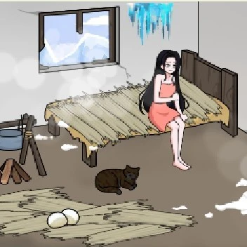 少女破屋取暖ICON