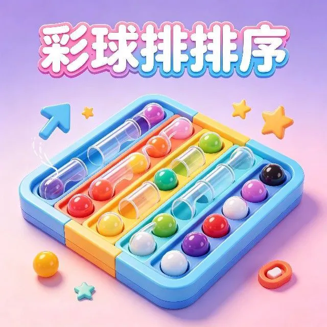 彩球排排序ICON