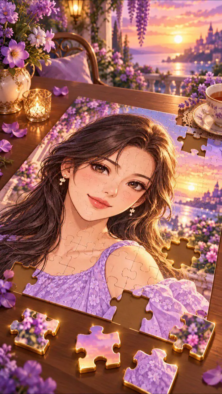 美女拼图_1