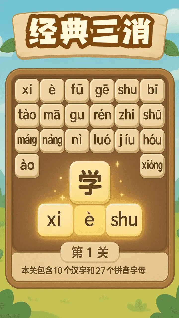合成拼音消消消_1