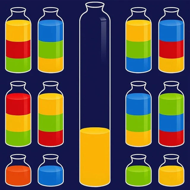 倒水杯解压小游戏ICON