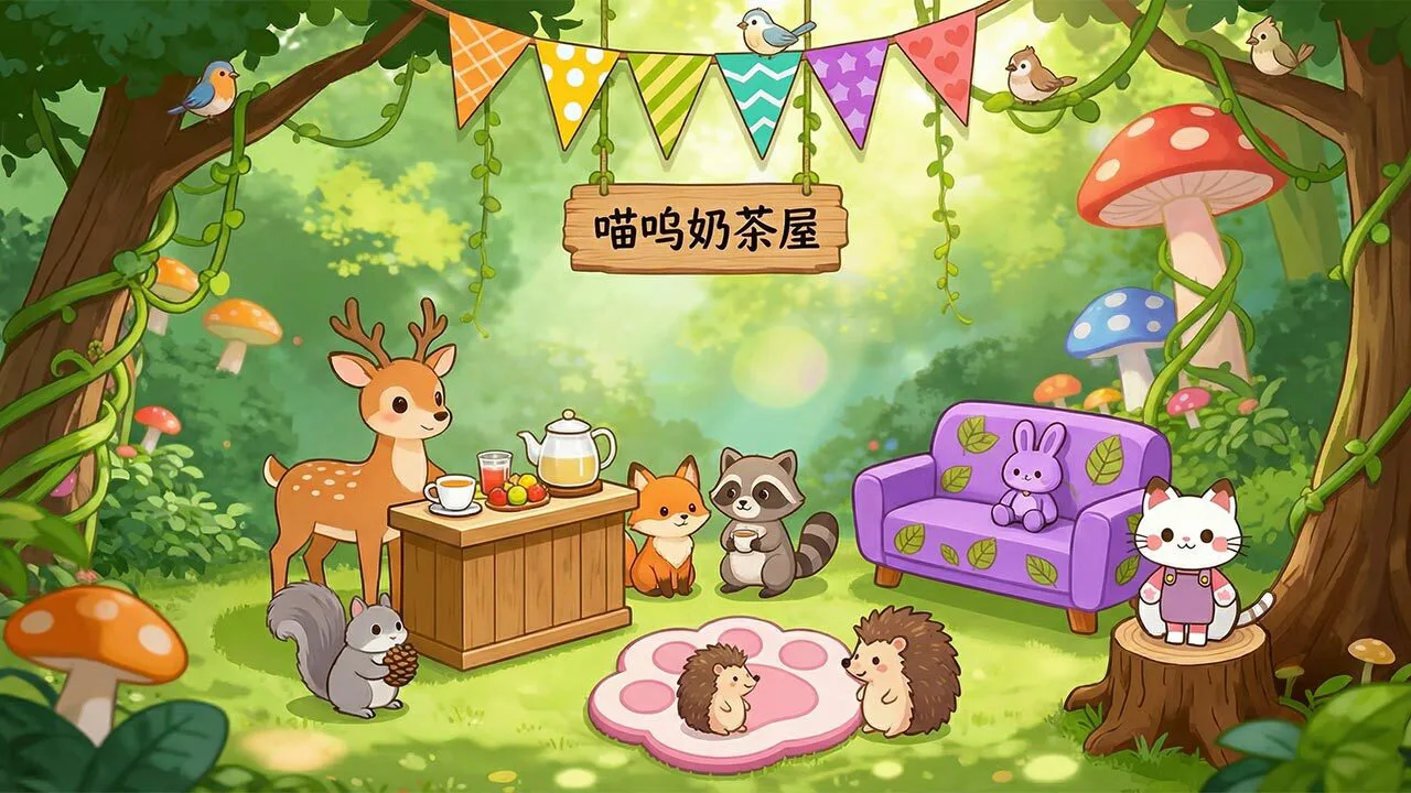 喵呜奶茶屋_4