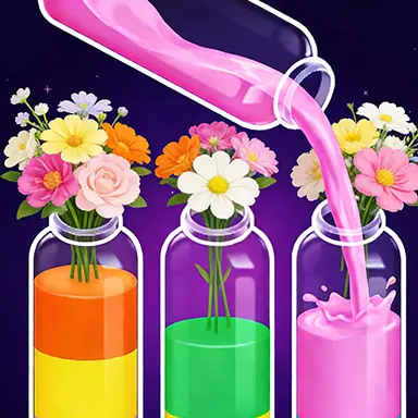 倒水消花朵ICON