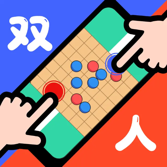 双人对战场五子棋ICON